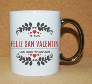 Taza-Personalizado-San-Valentín-Asa-Oro