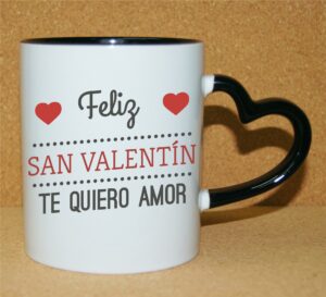 Taza-Personalizado-San-Valentín-Asa-Corazón