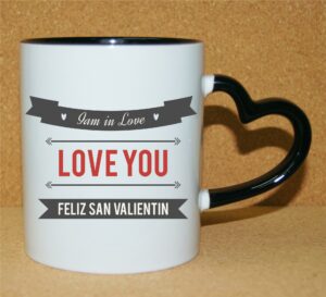 Taza-Personalizado-San-Valentín-Asa-Corazón