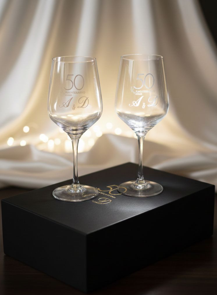 Caja para copas de vino o gin tonic