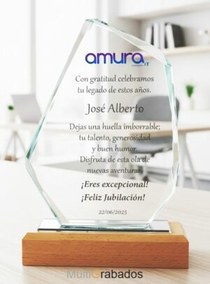 Cristal Ice con Madera