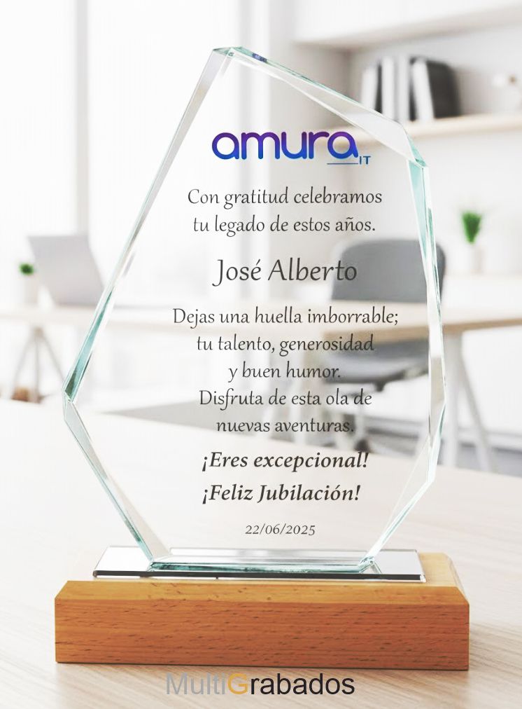 Cristal Ice con Madera