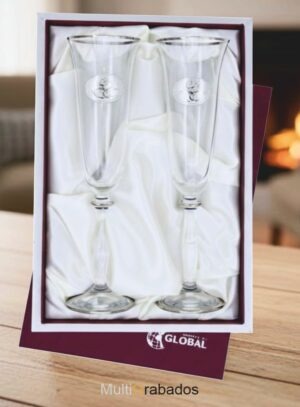 Estuche Copas de Cava 25 Aniversario
